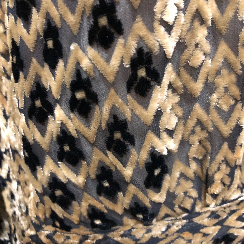 Vintage 1920’s cut velvet blouse - Picture 5 of 9